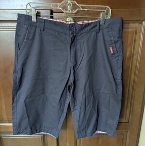 New Men's Navy Casual Shorts - 36 Waist